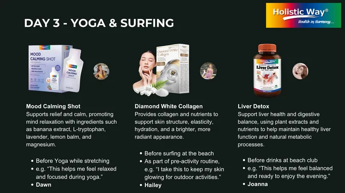 Holistic Way Bali 360 retreat itinerary, day 3