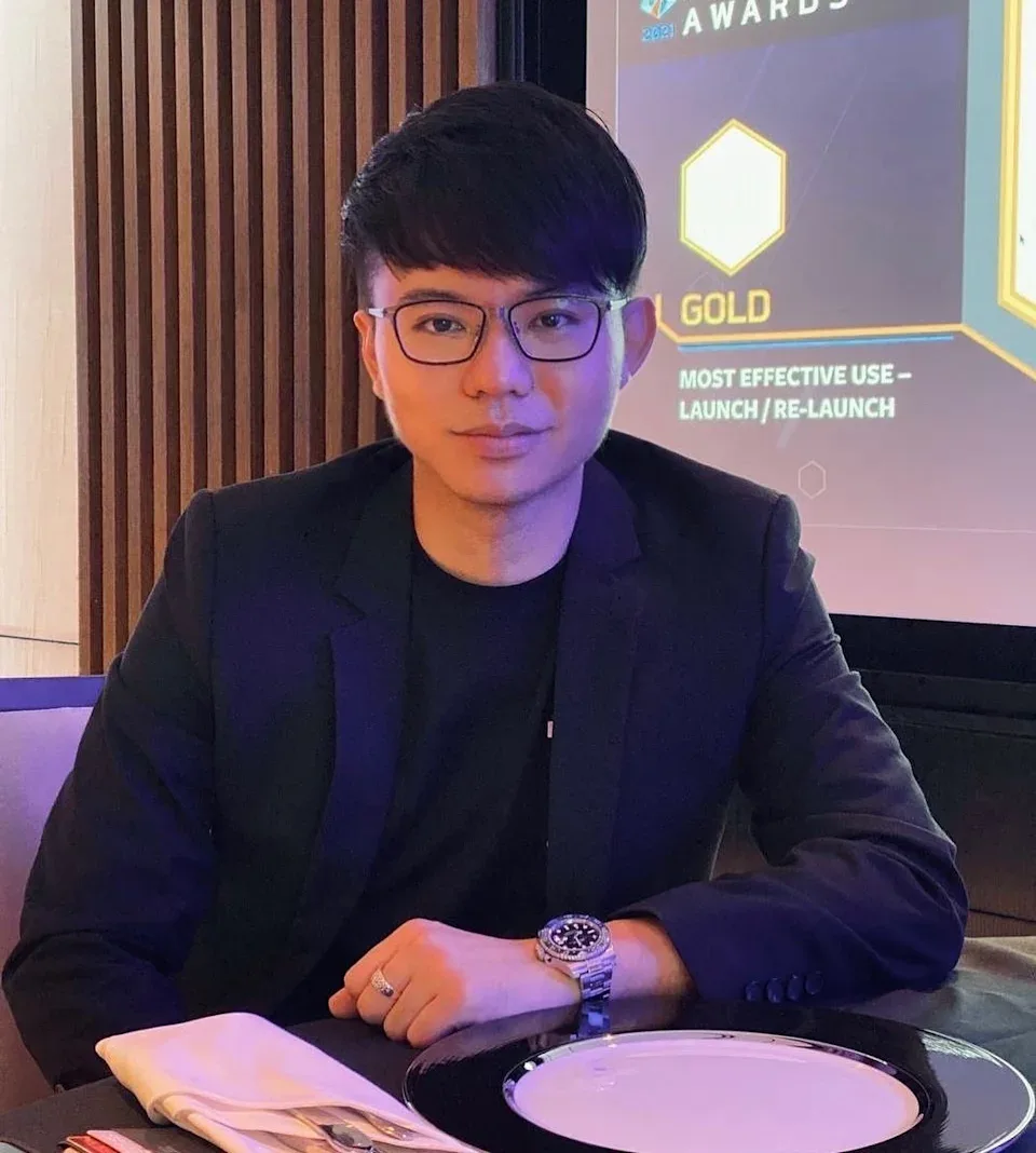 Sky Lim at an awards dinner