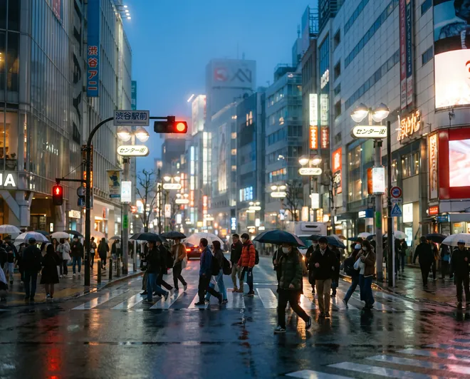 Tokyo neon streets and seasonal backdrops for a Japan brand trip